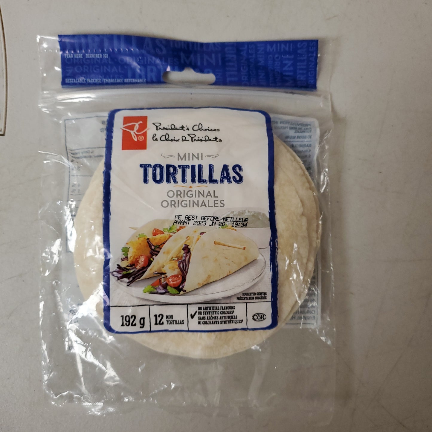 PC Mini or regular Tortilla - Flour