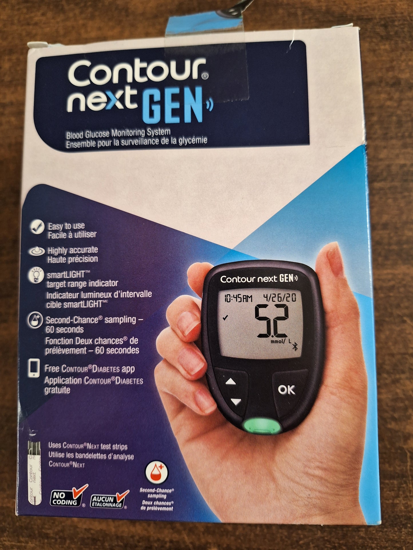 Contour NextGen blood glucose monitor