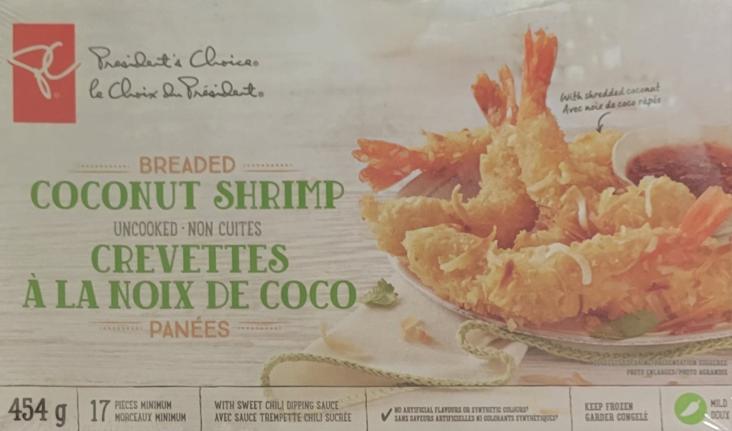 Breaded Coconut Shrimp