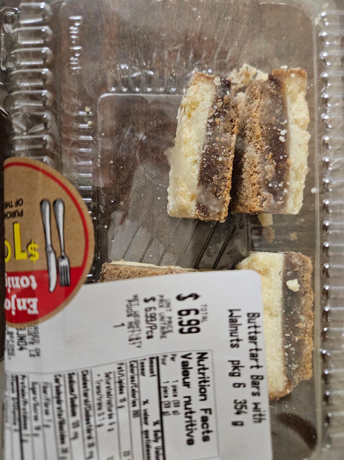 Buttertart Bars