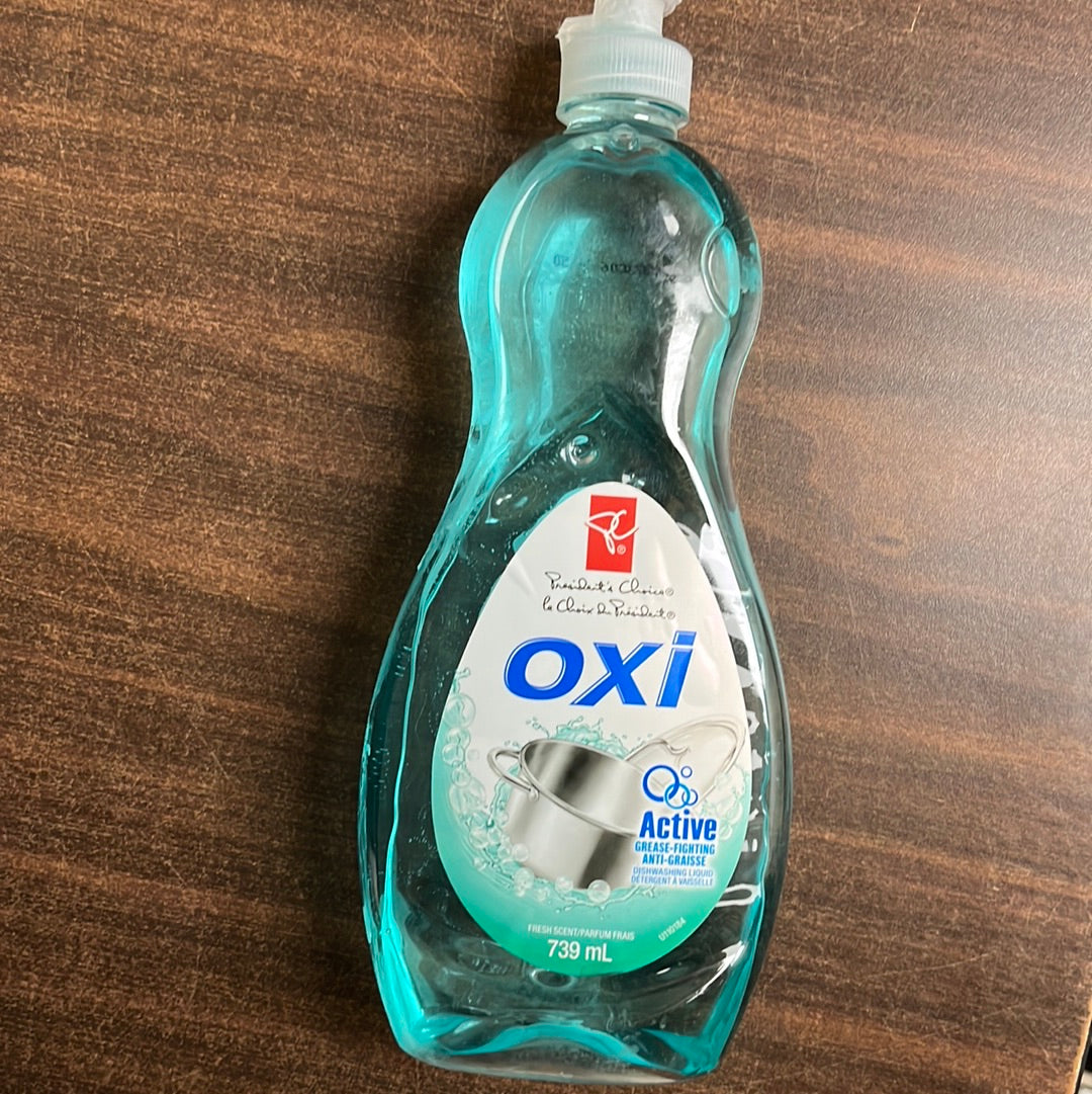 Dishwashing liquid oxi