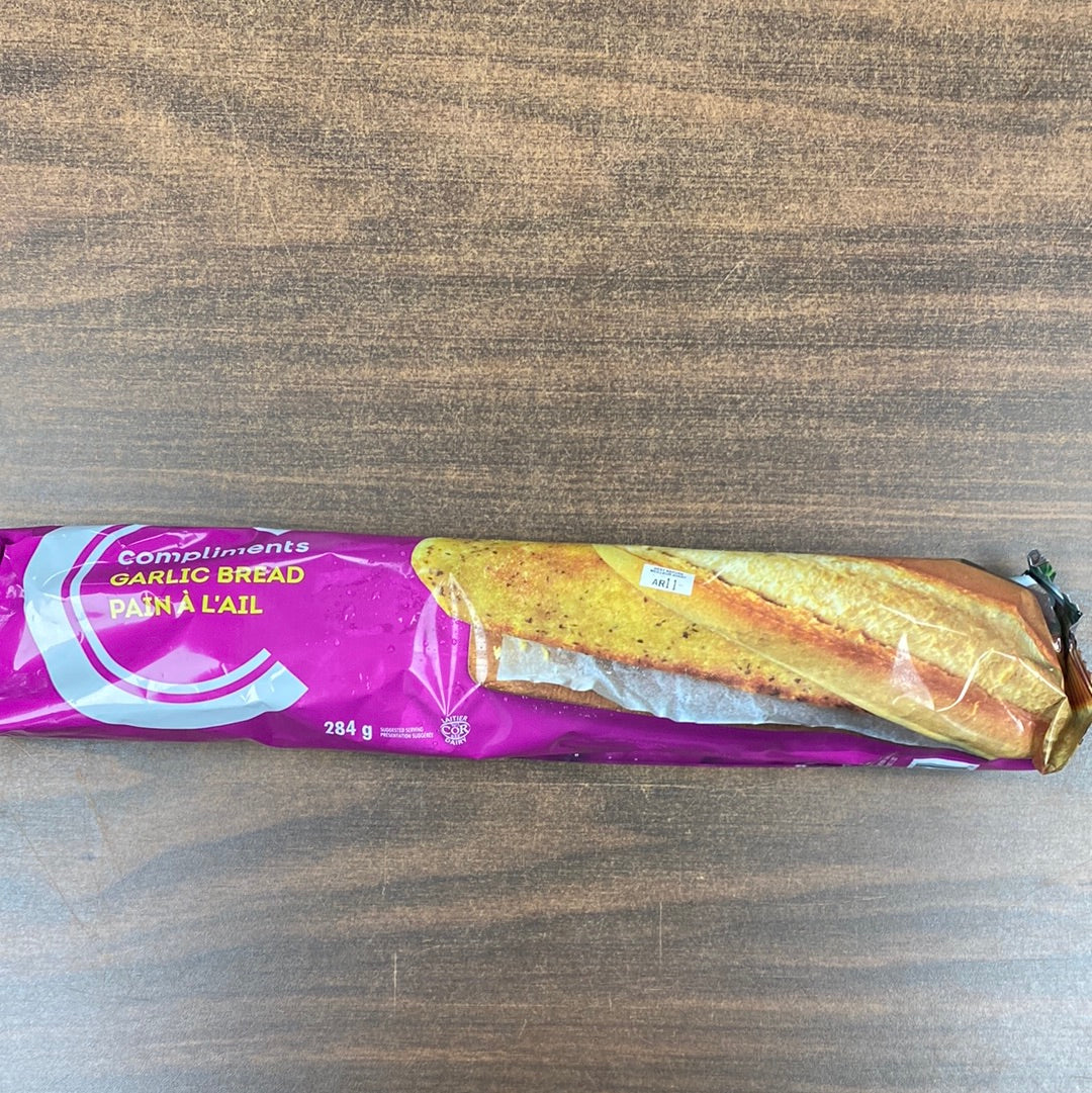 Garlic bread, baguette