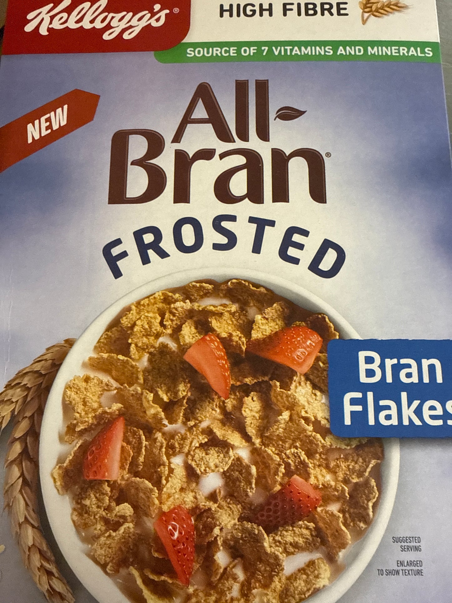 Kellogg’s all bran frosted cereal