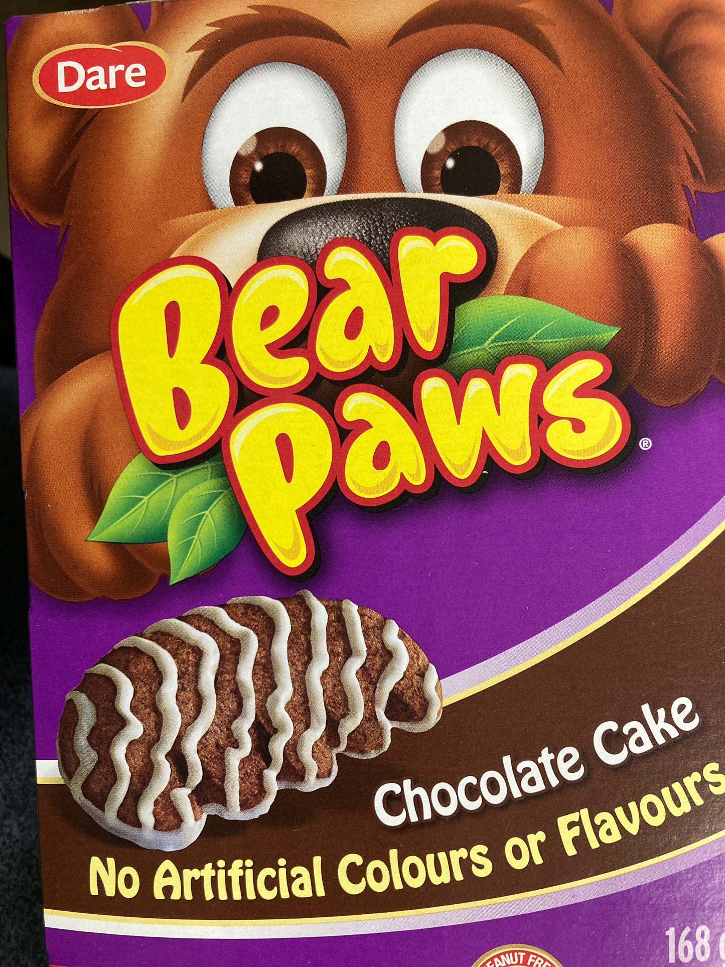 Bear Paws cookies