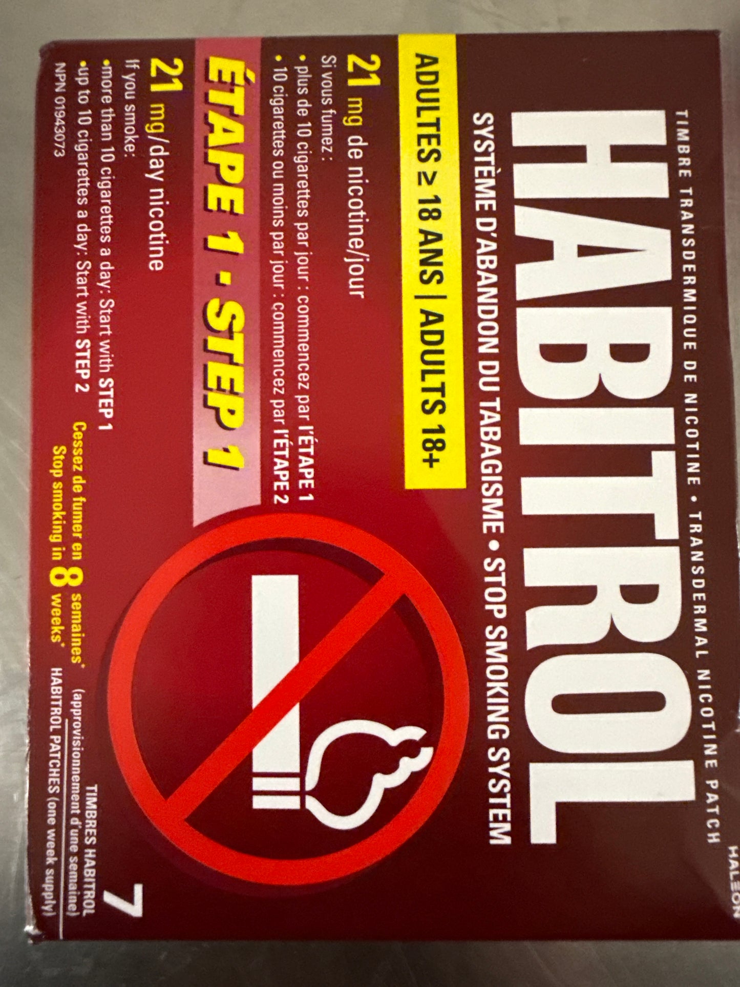 Nicotine gum, stop smoking aid