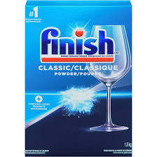 Finish Dishwasher Cleaner and detergent