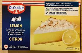 Sherriff's Lemon Pie Filling Powder
