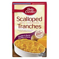 Scalloped Potatoes Cheddar and Bacon