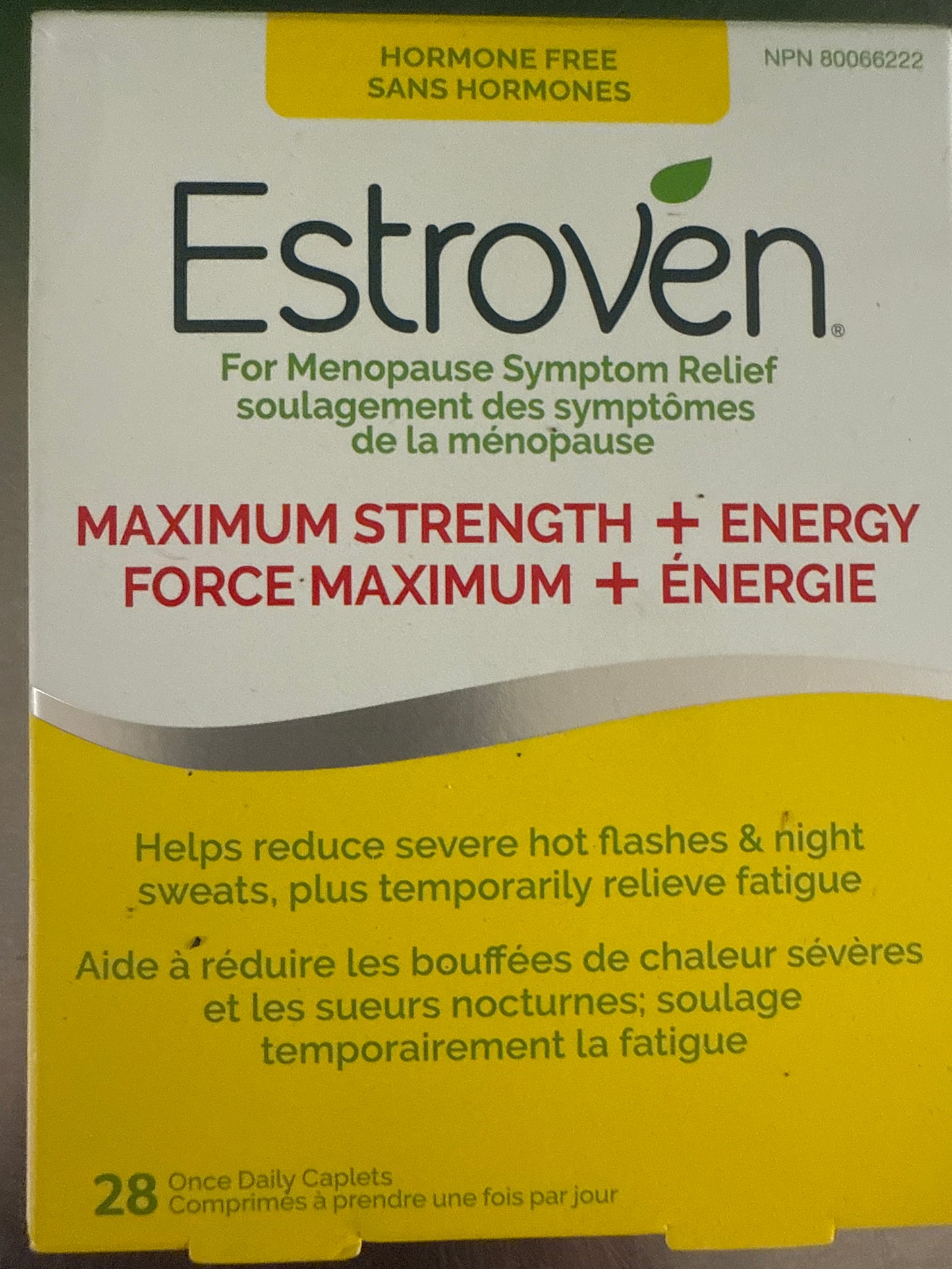 Estroven for Menopose Symptom Relief - 28 tablets