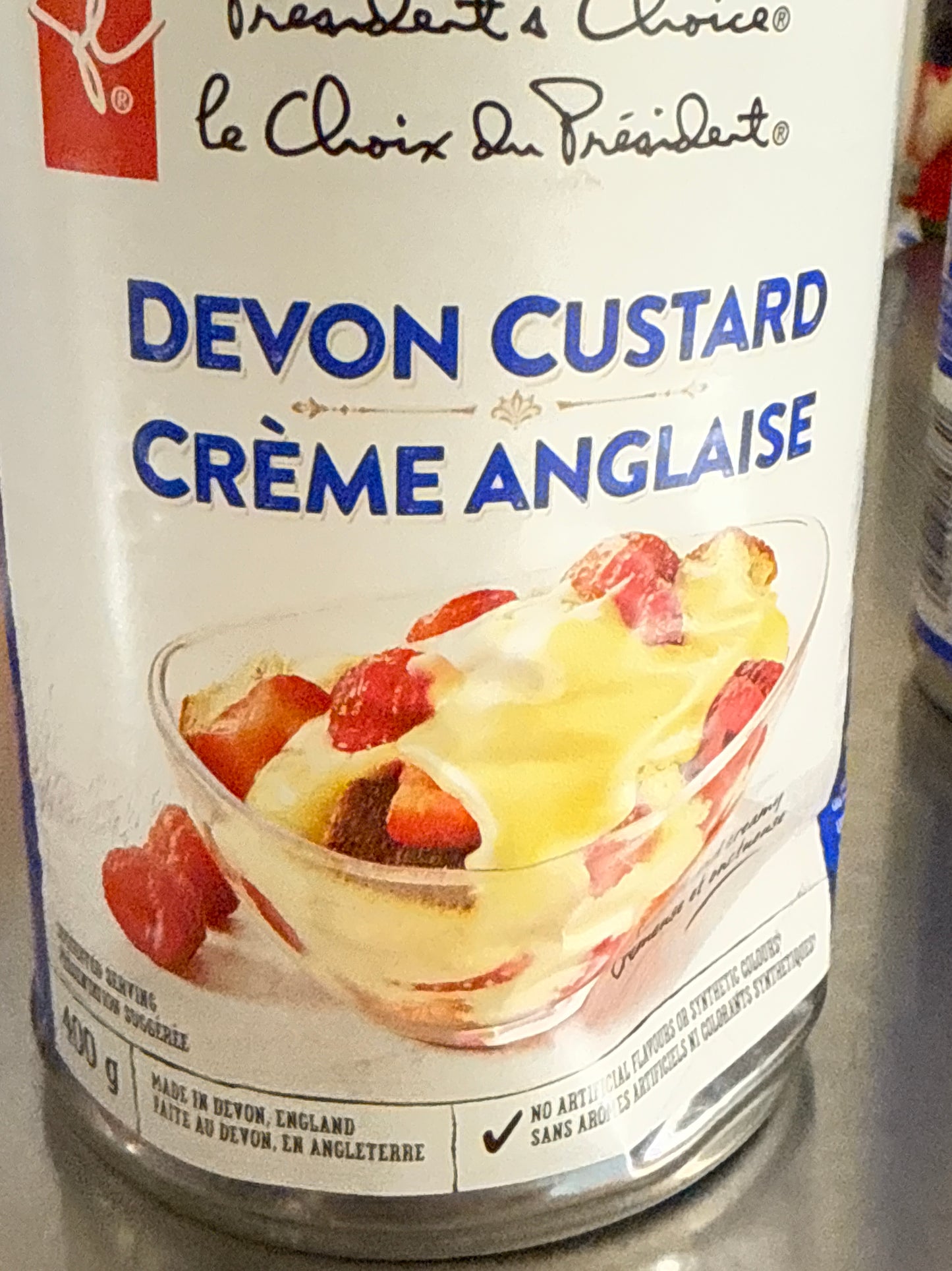 Devon custard