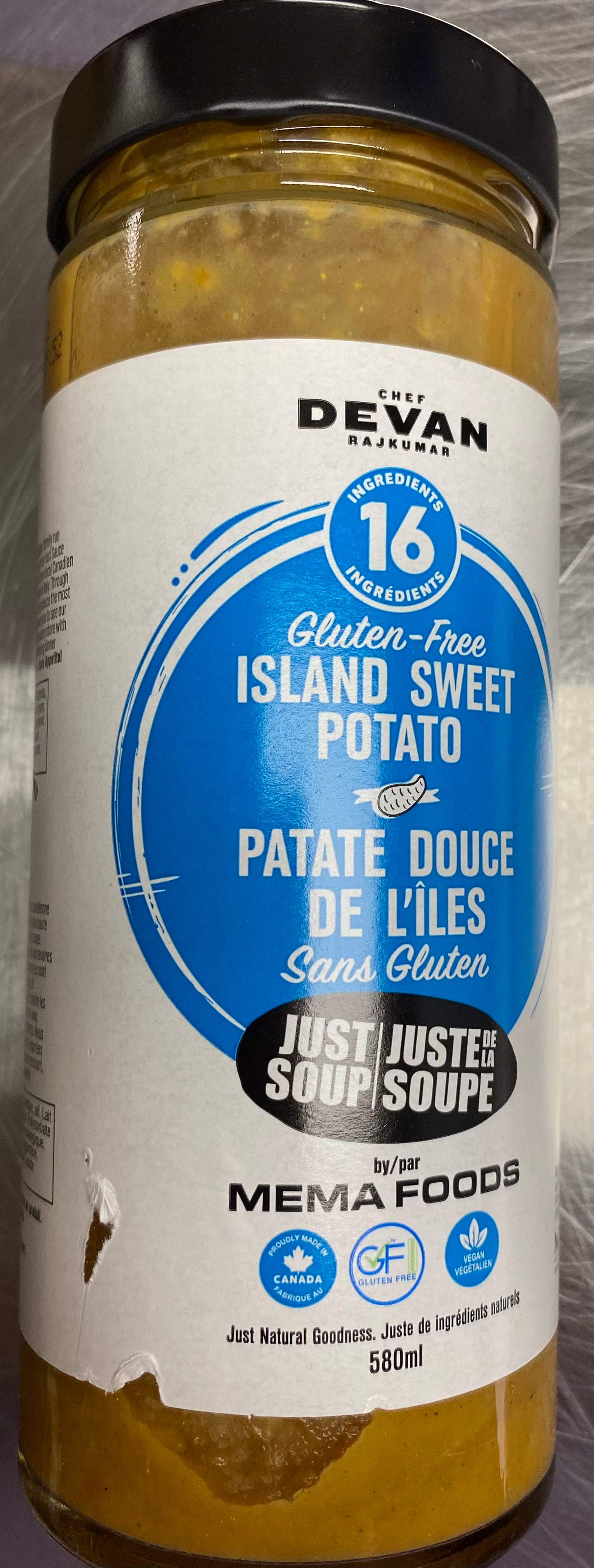 Devan Gluten Free Island Sweet Potato Soup