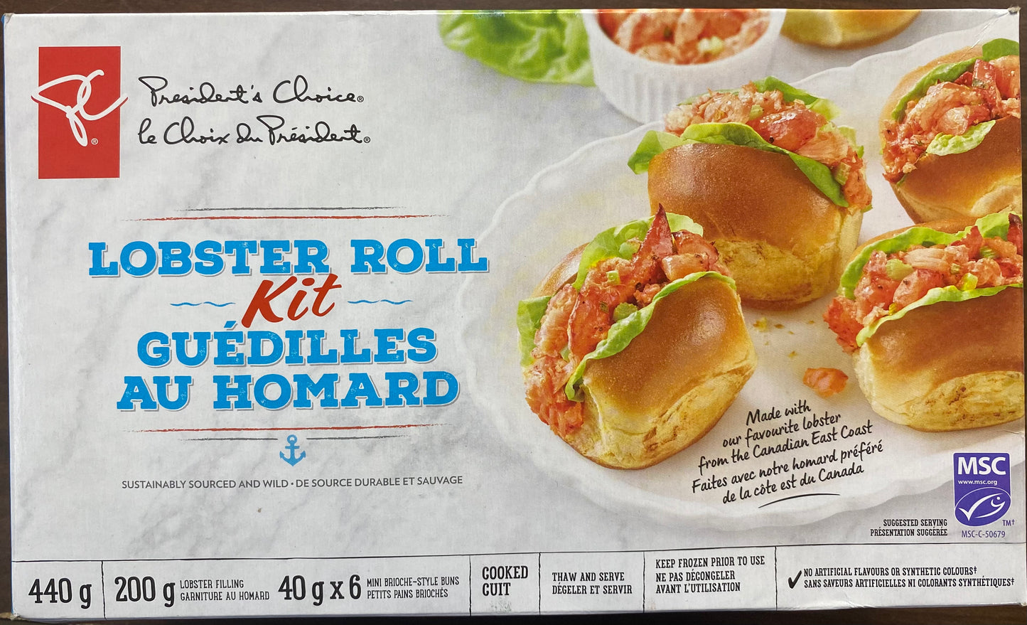 PC Lobster Roll Kit