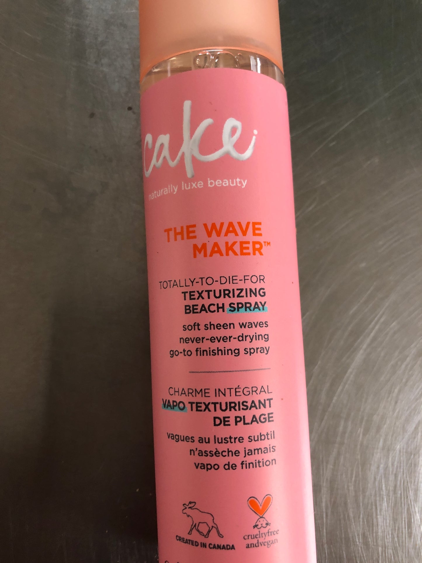 The Wave Maker texturizing beach hair spray