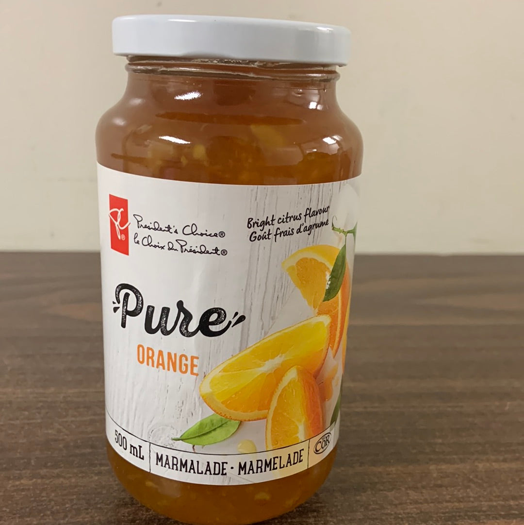 Pure orange marmalade