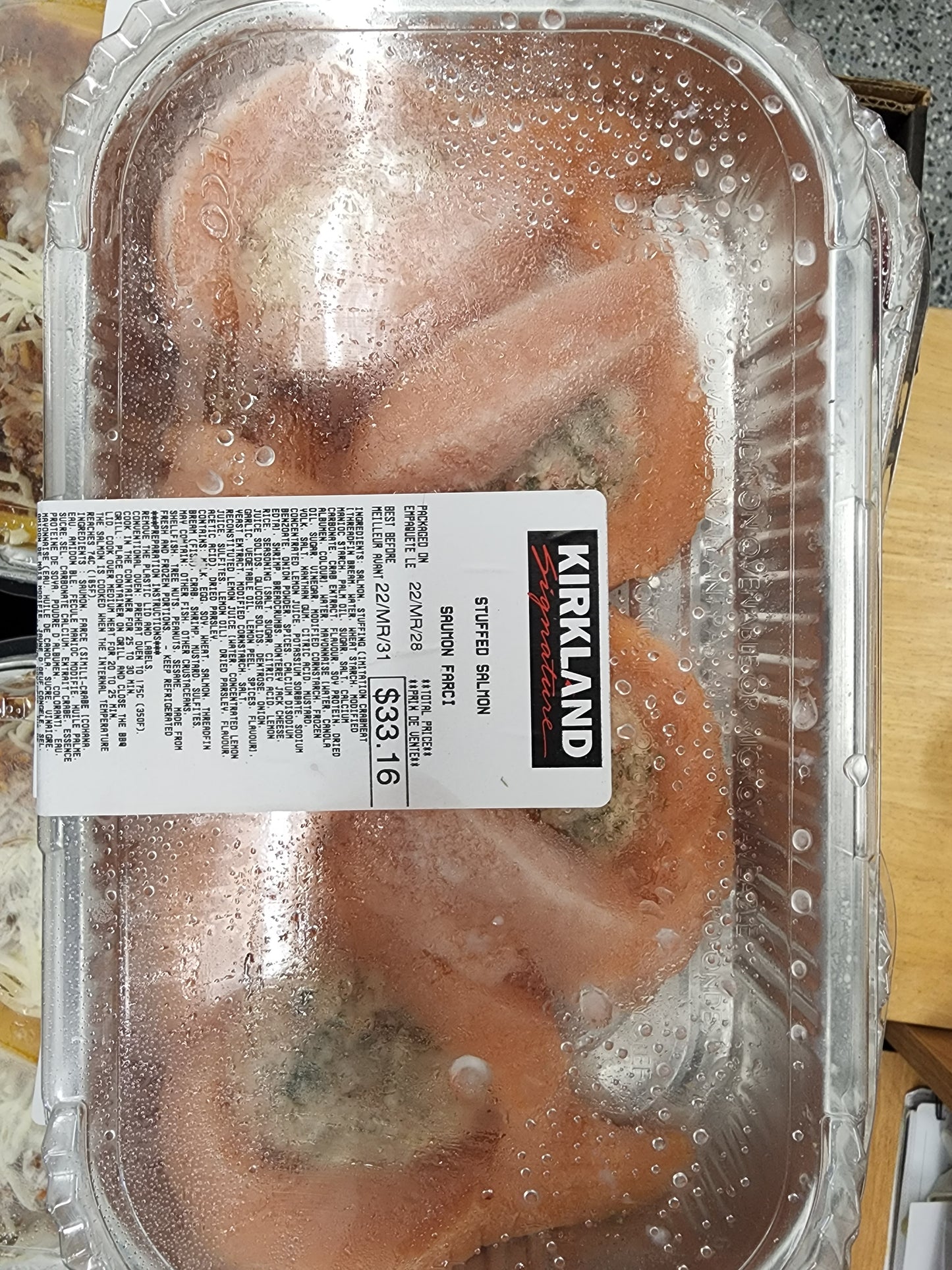 Stuffed Salmon