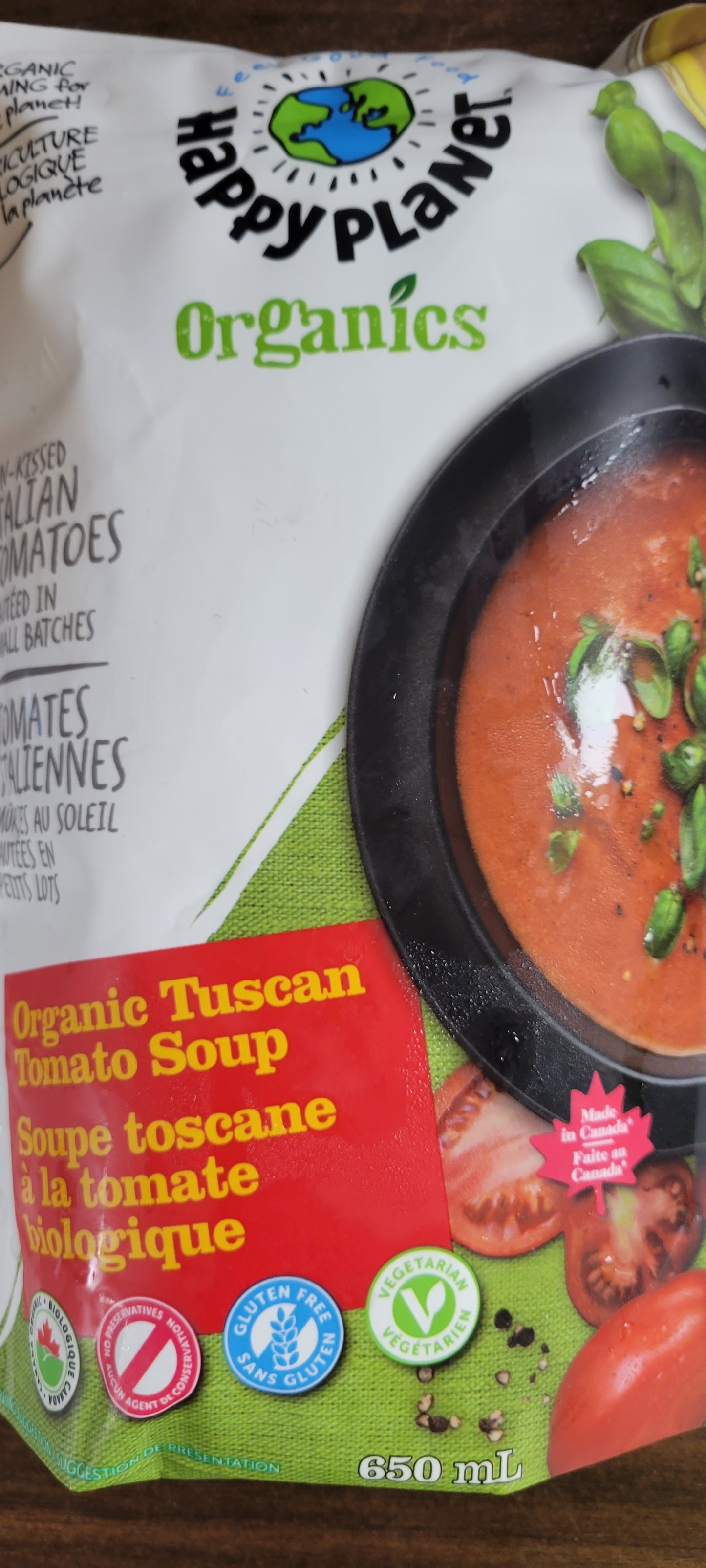 happy planet organic Italian tomato