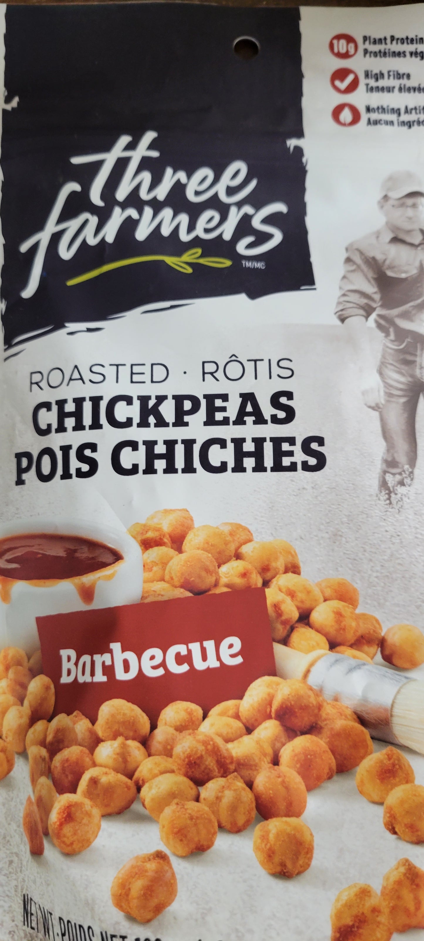 BBQ roasted chickpeas