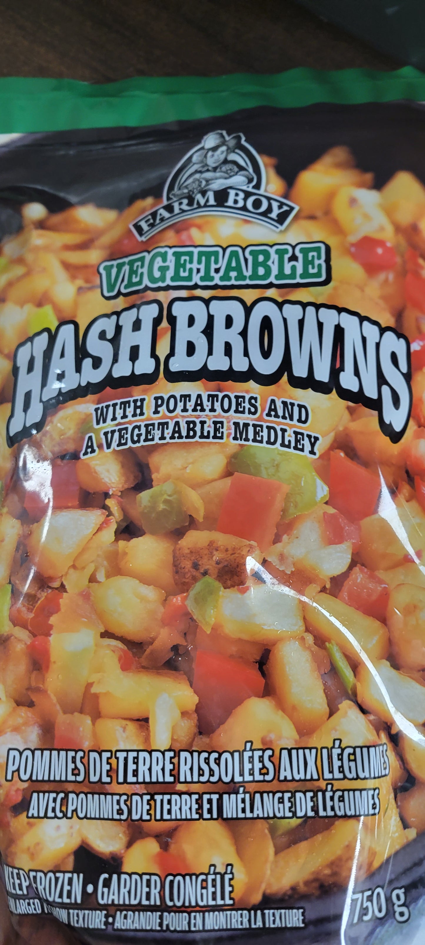Vegetabley Hash Browns