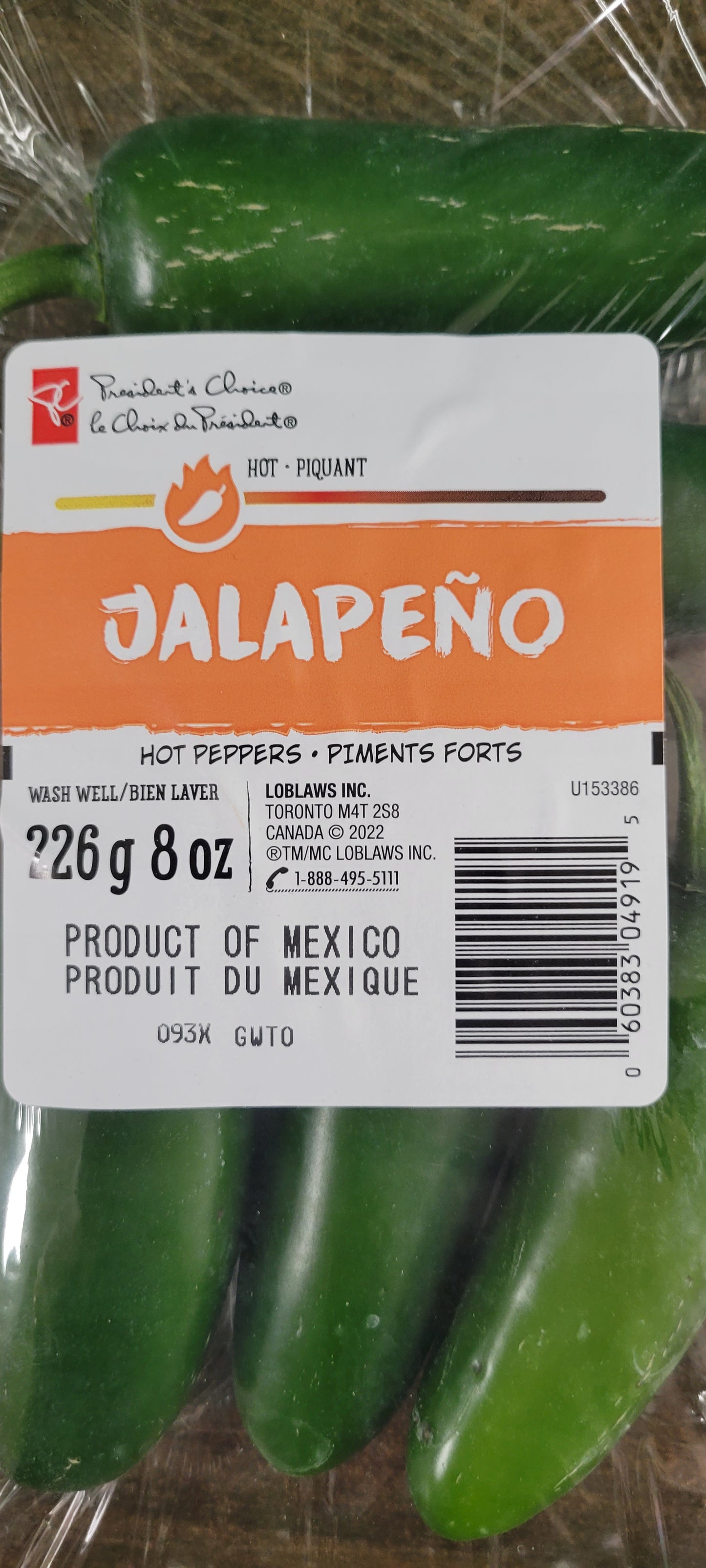 Jalapeno peppers