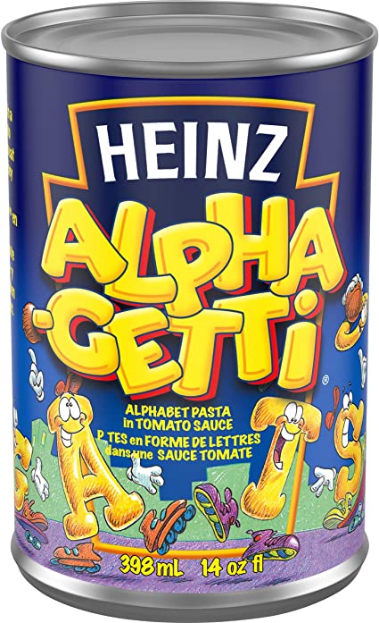 Heinz alphagetti