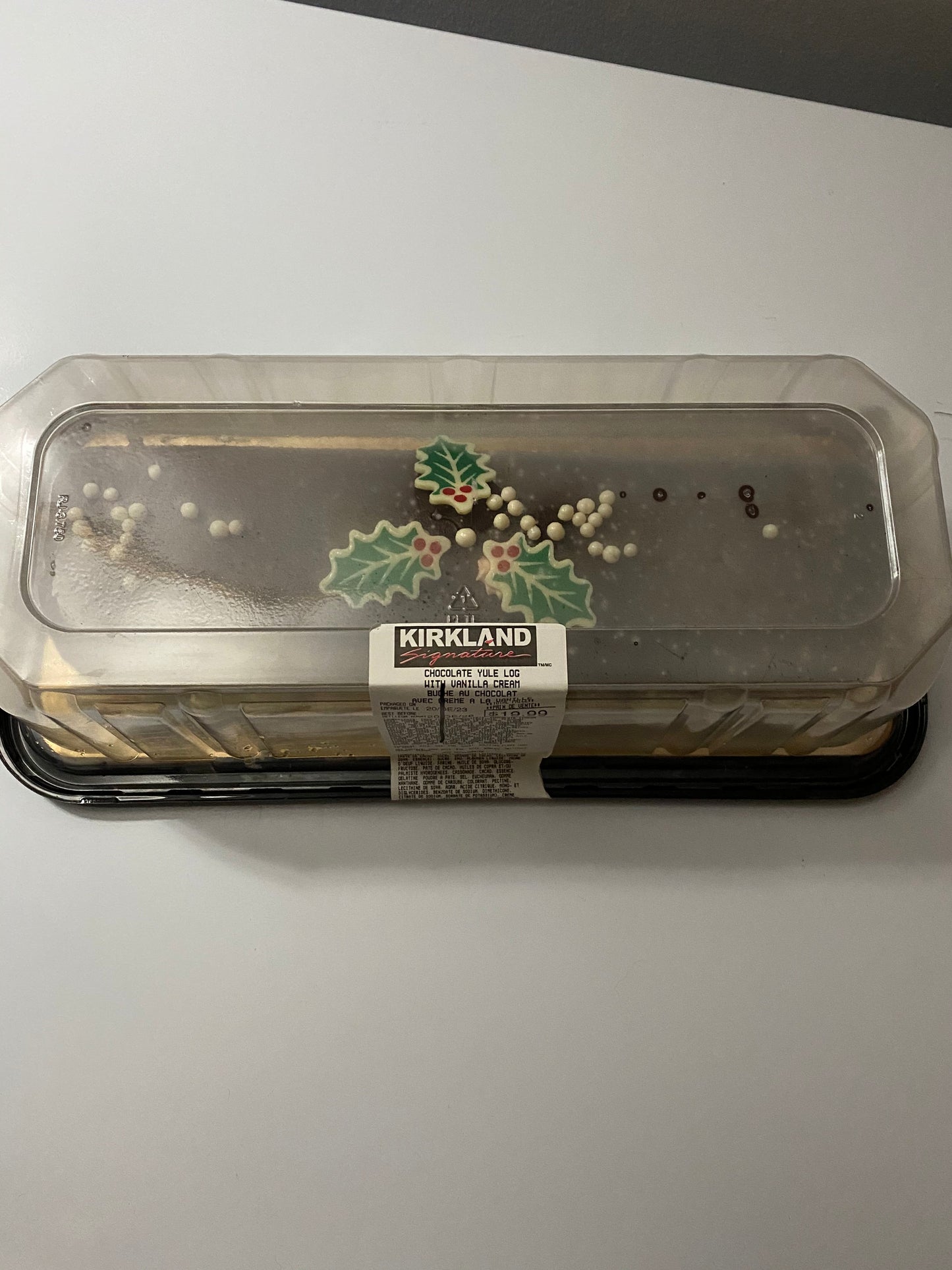 Yule Log Cake