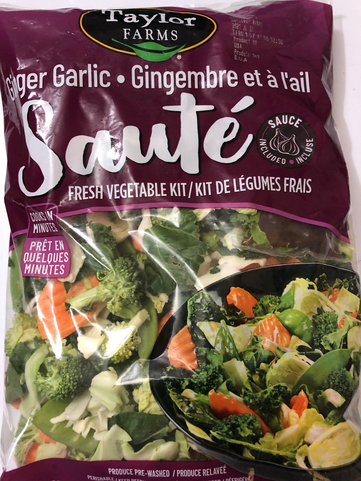 Fresh Vegetable Sauté Kits - Variety