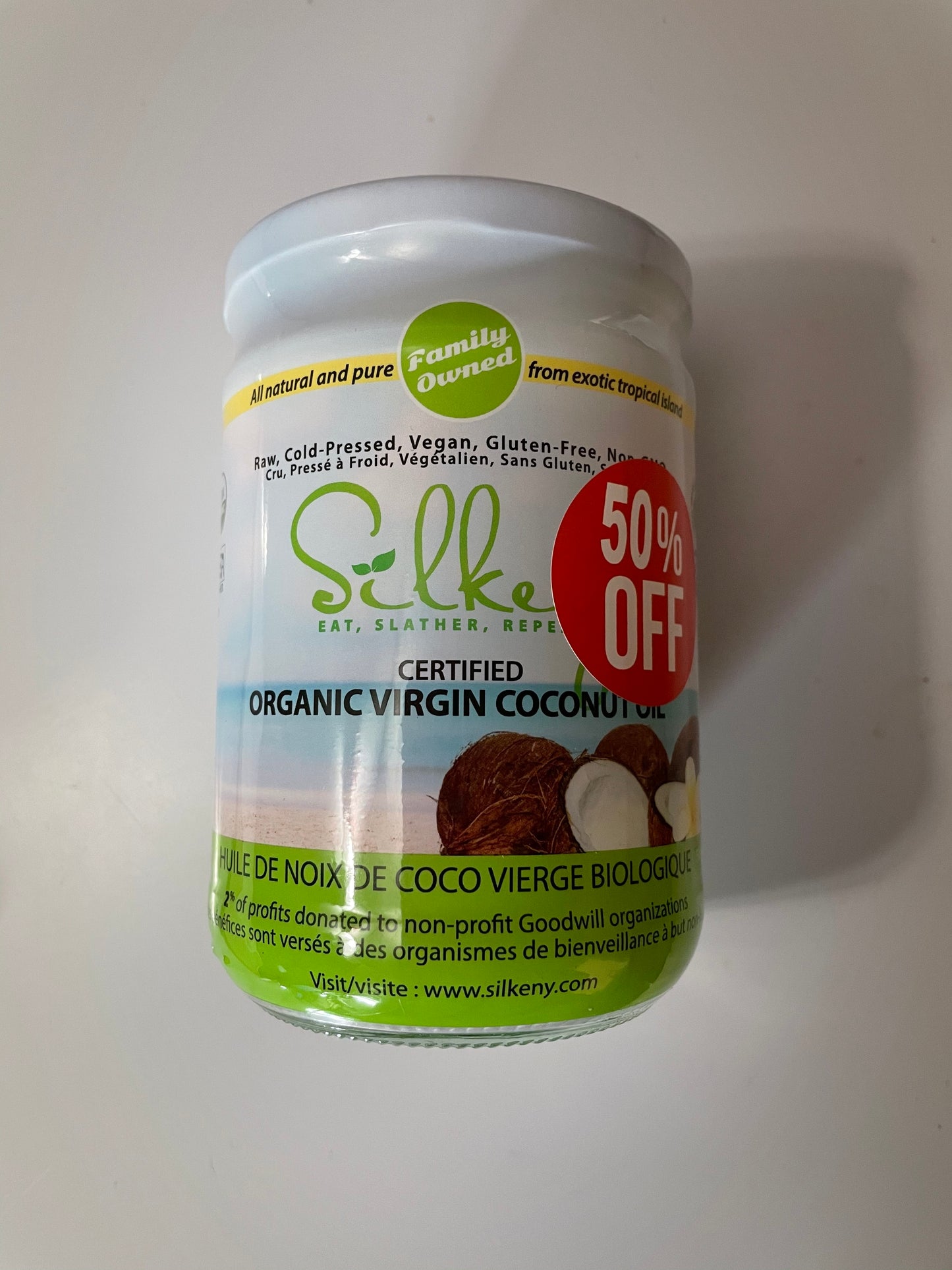 Organic Virgin Coconut Oil (500ml)
