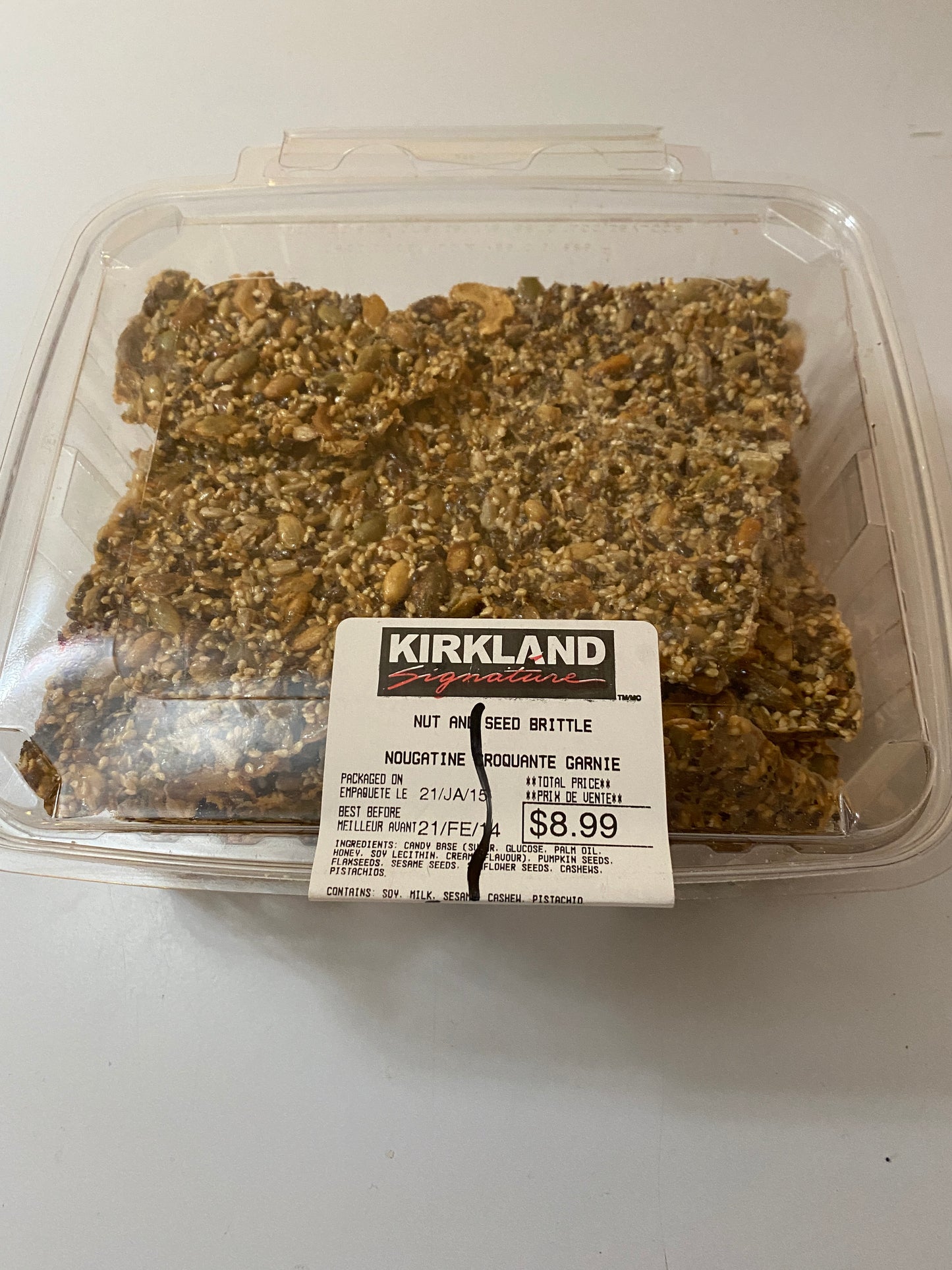 Nut and Seed Brittle (0.650kg)