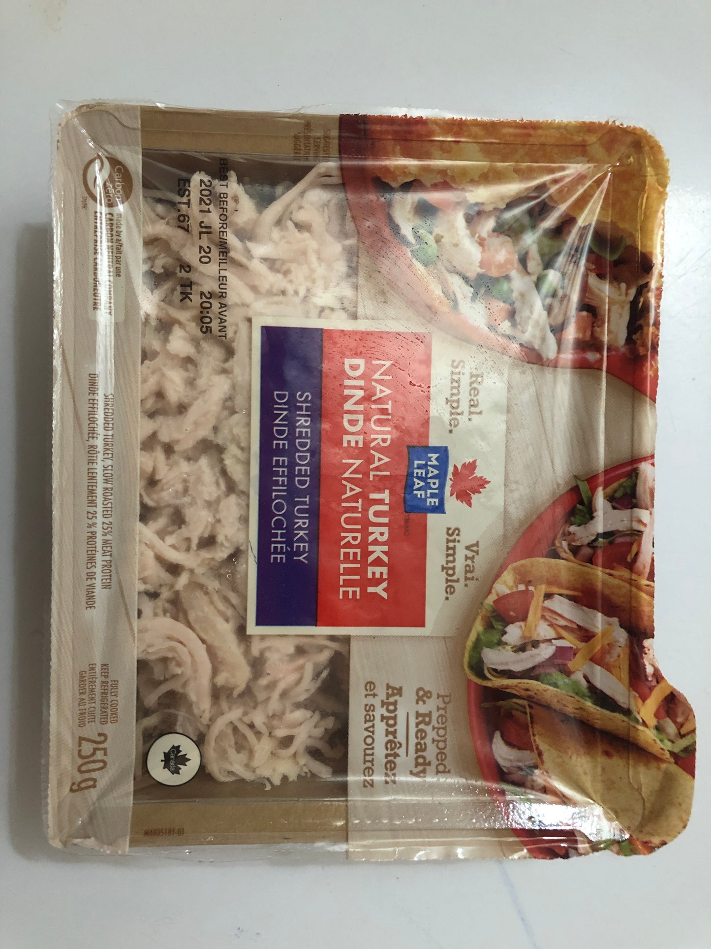 Shredded Turkey (Maple Leaf)