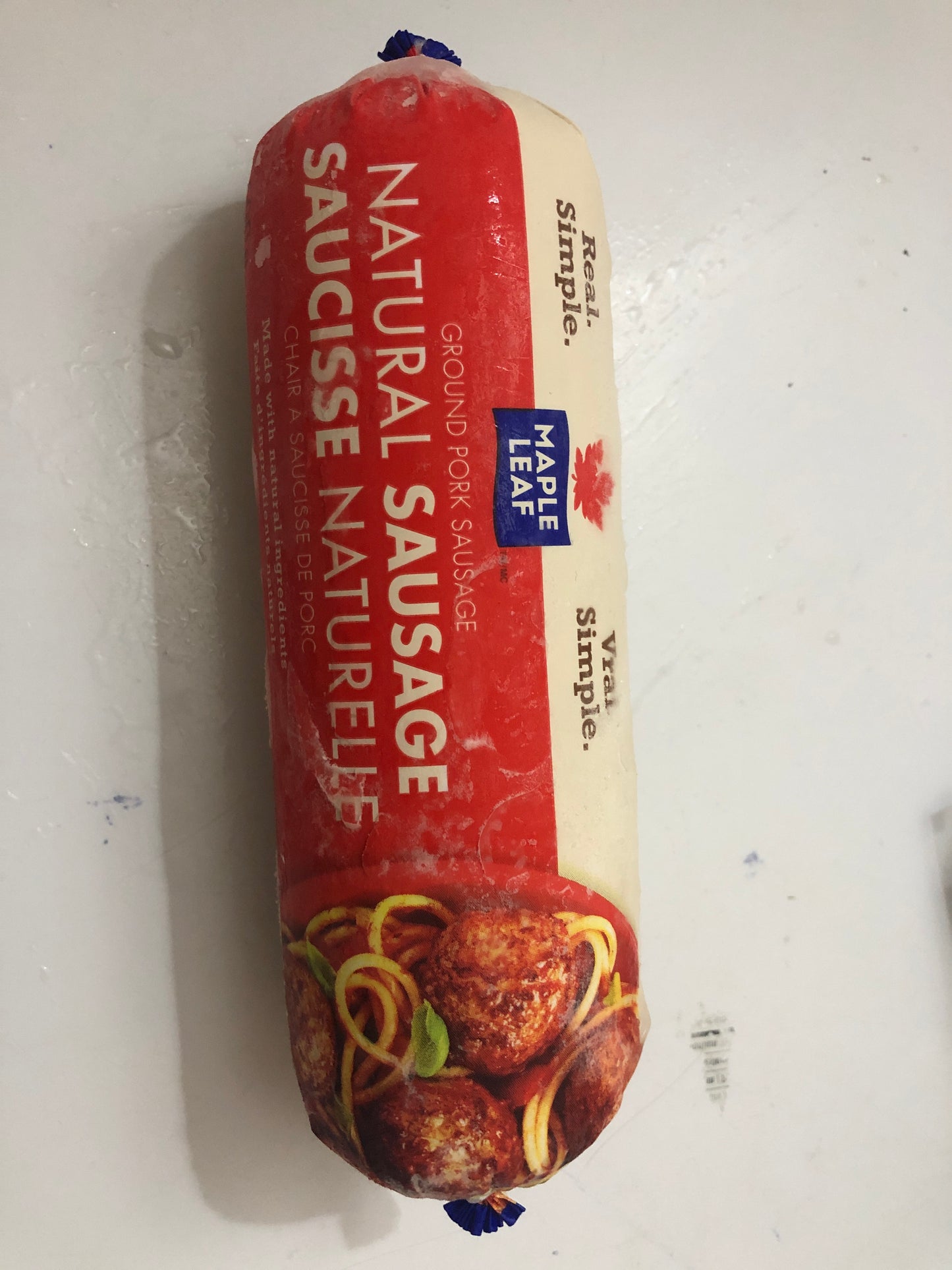 Maple Leaf Natural Sausage
