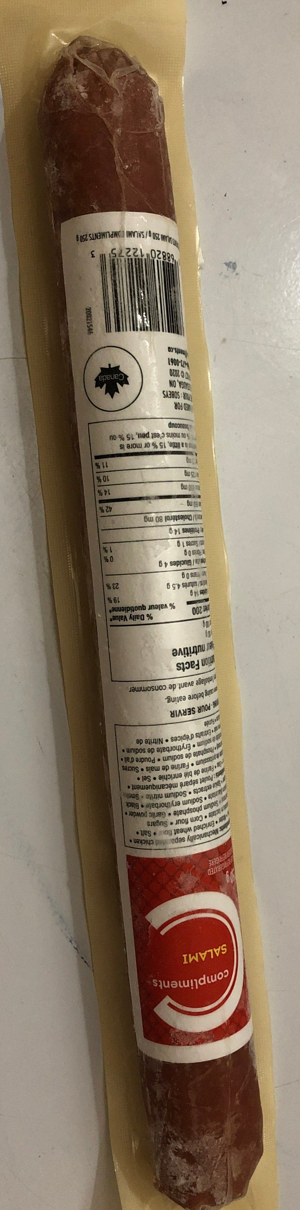 Compliments Salami
