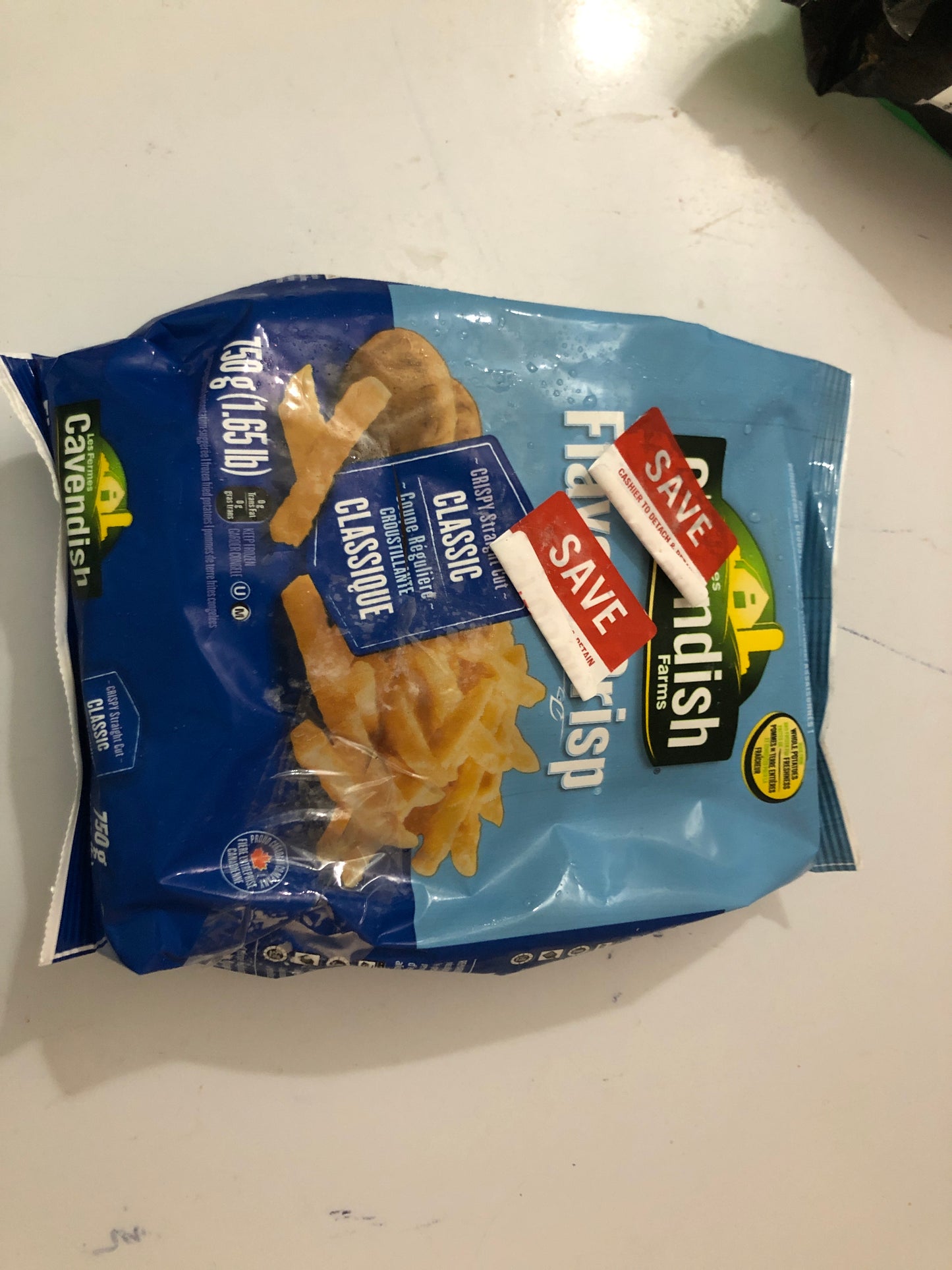 Cavendish Crispy straight cut