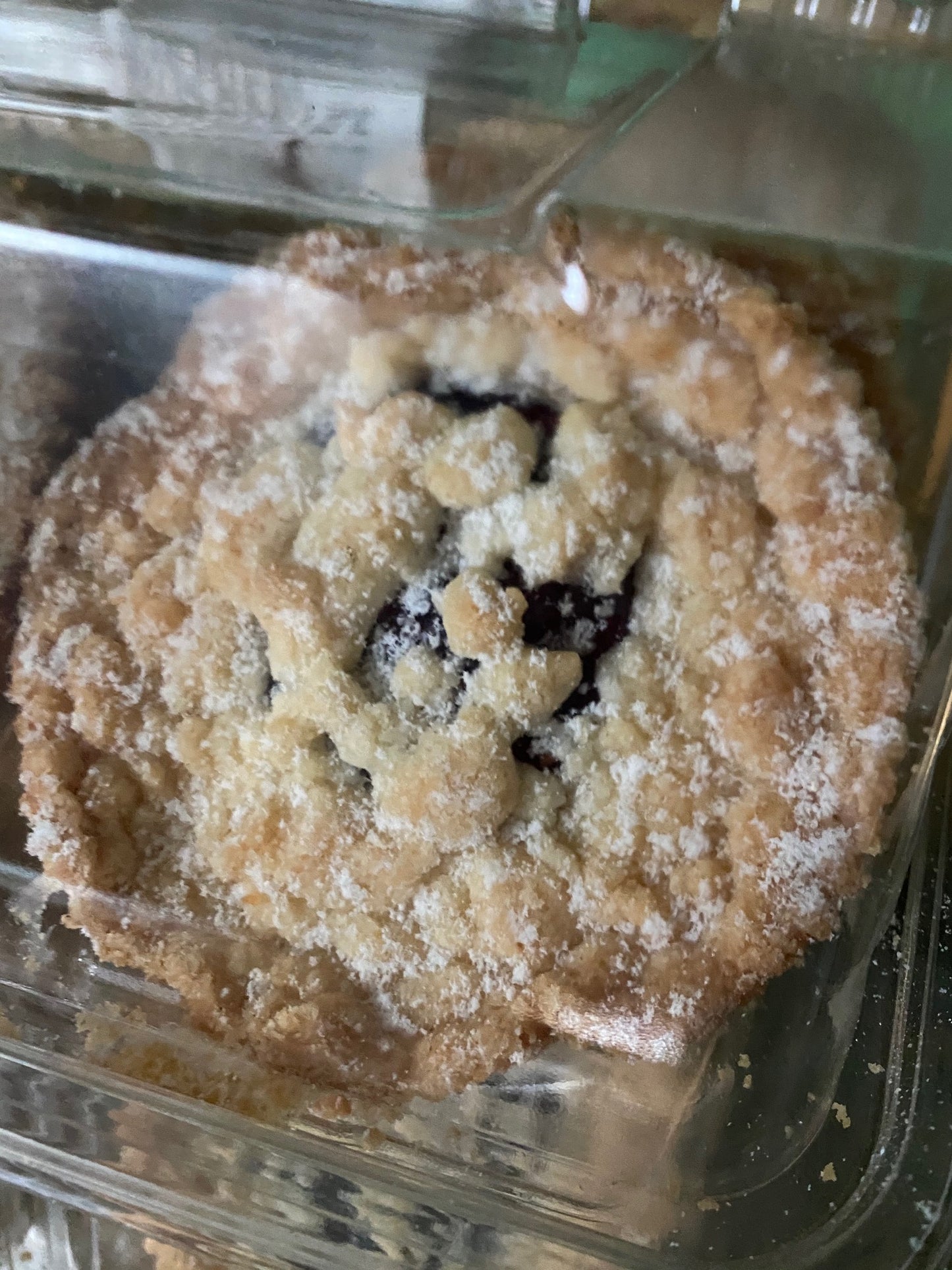 Raspberry Crumble Cookies