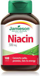 Jamieson Niacin 500mg