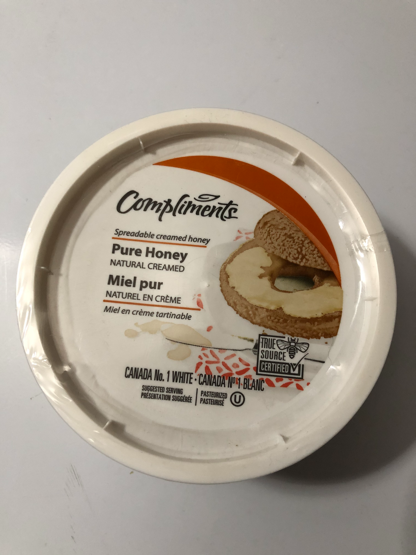 Compliments Pure Honey