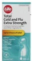 Life brand total cold and flu extra strength syrup