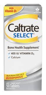 Caltrate Select bone health suplement