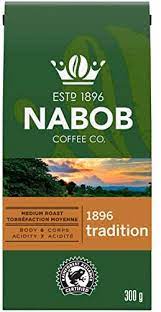 Medium roast ground coffee any brand, limit one per client