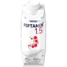 Nestle Peptamen 1.5, high protein vanilla, nutritionally complete adult formula supplement, 250ml