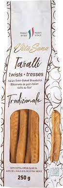 Taralli Breadsticks Twists with olive oil