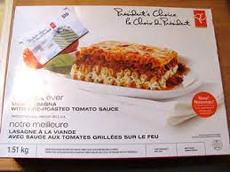 Meat lasagna