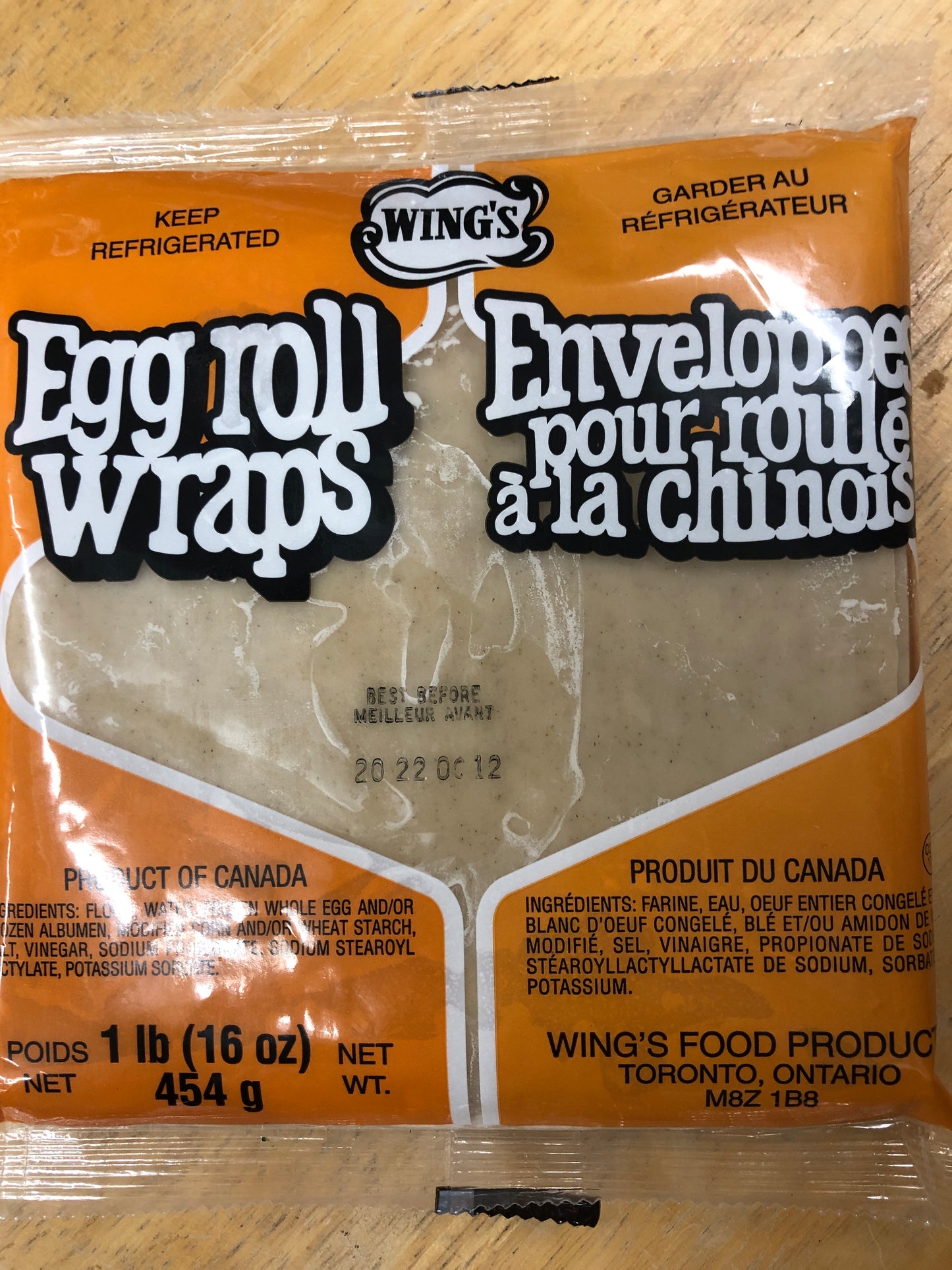 Egg Roll Wraps