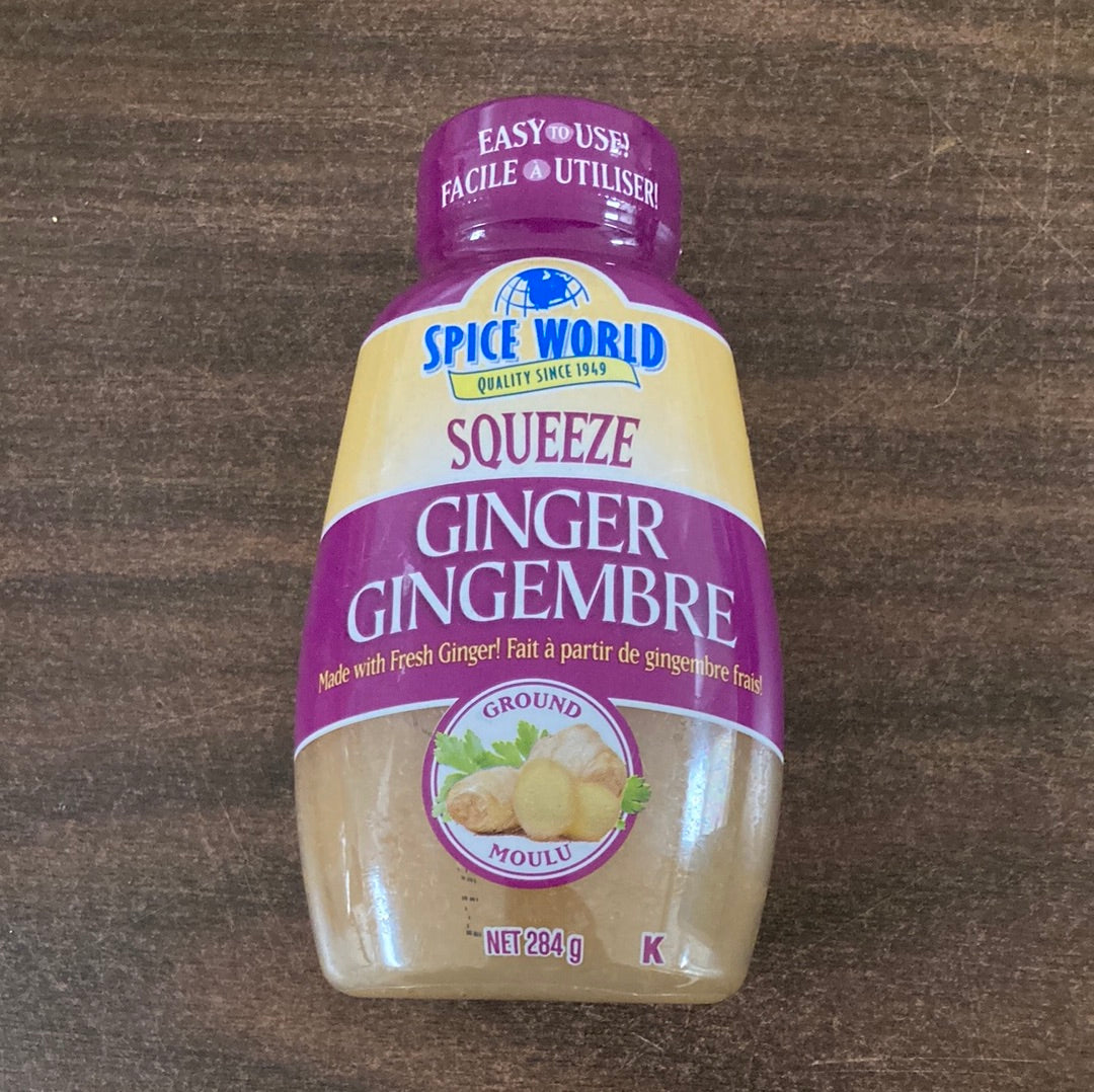 Ginger - Pre-Minced, Squeeze Bottle