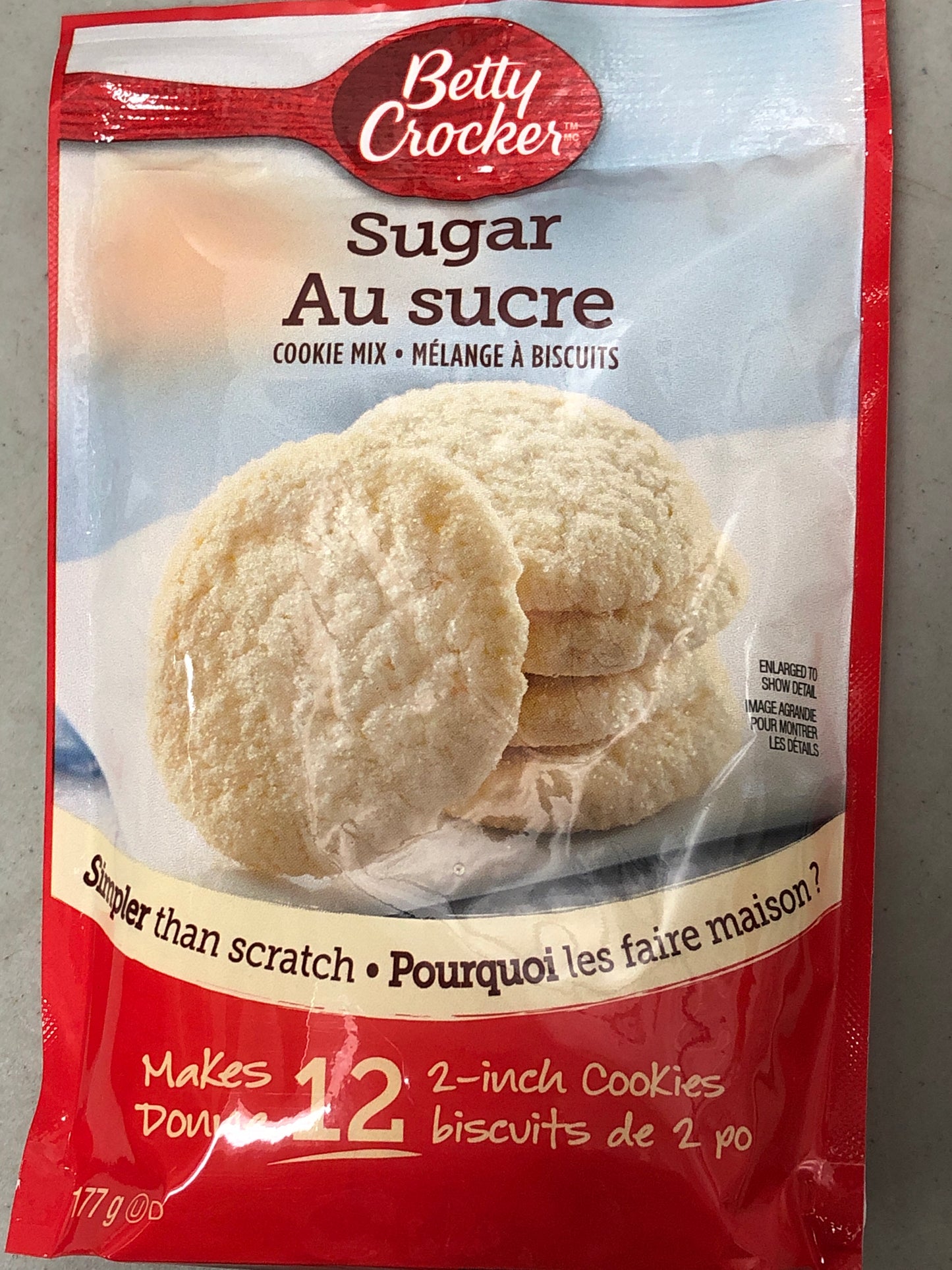 Betty Crocker Sugar cookie mix