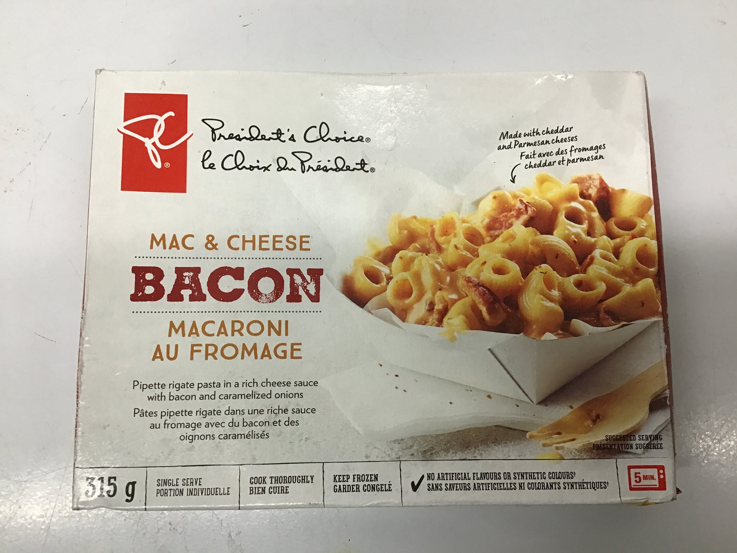 PC Frozen Mac & Cheese Bacon