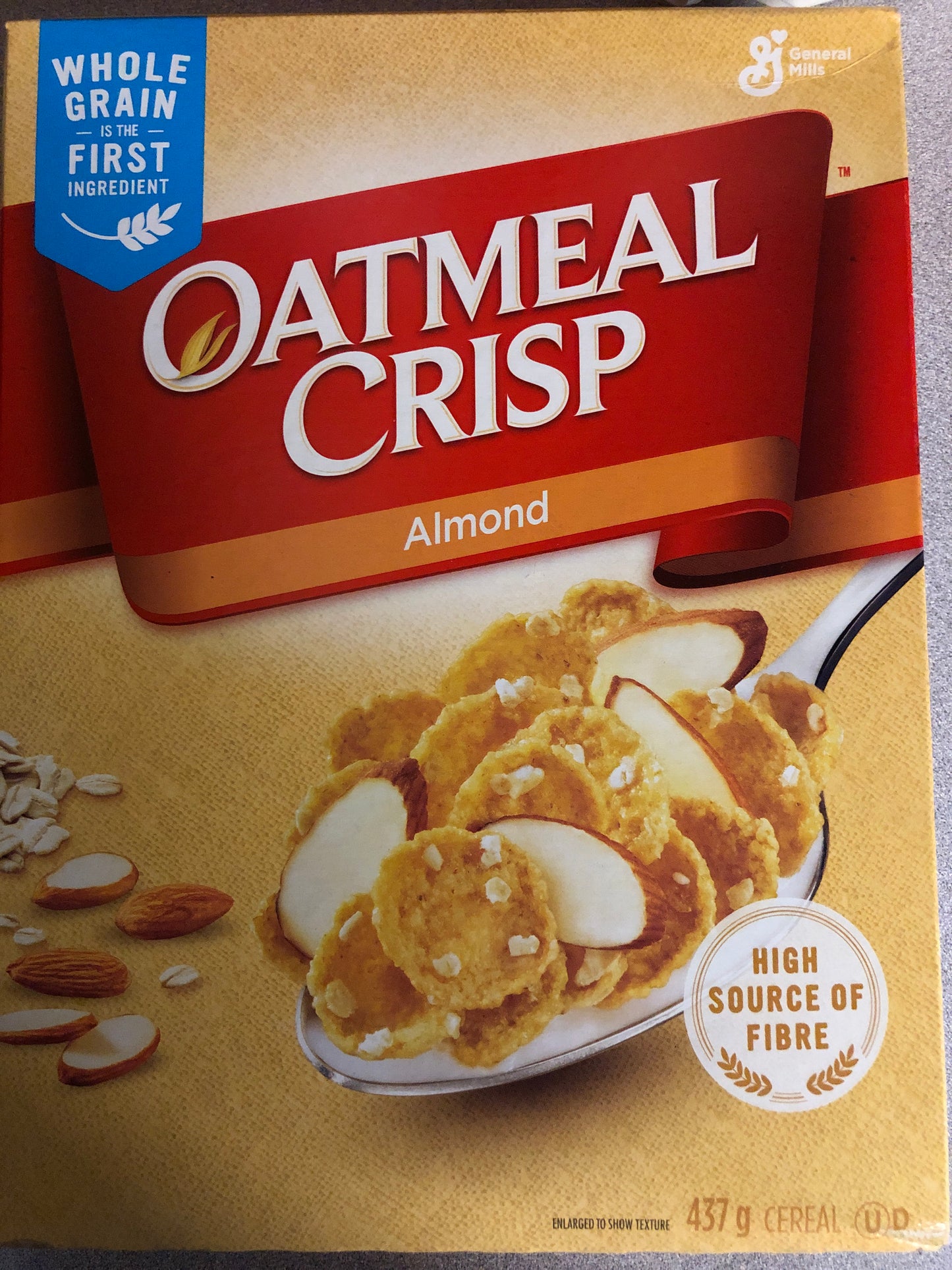 Oatmeal Crisp almond