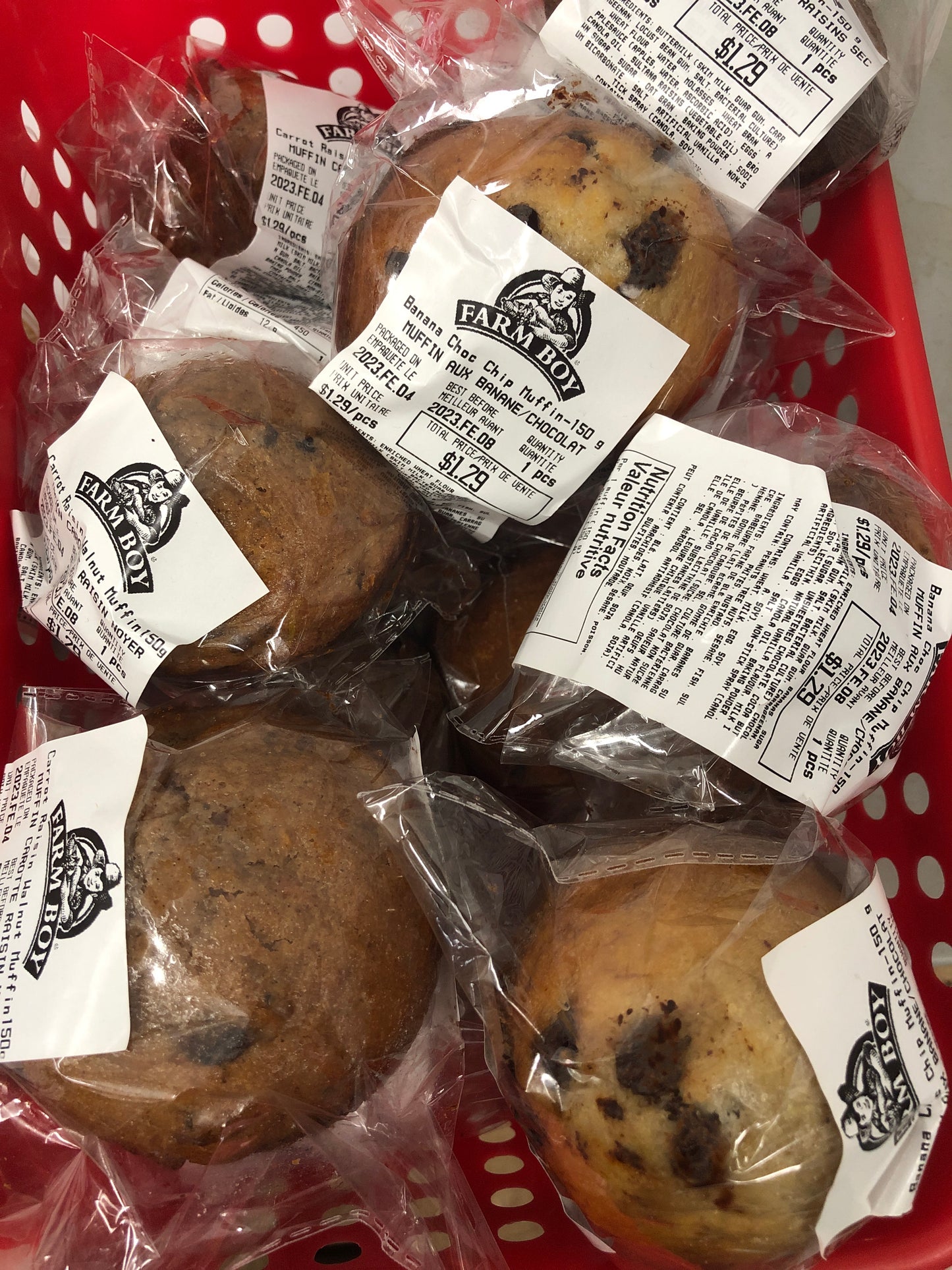 Single muffins