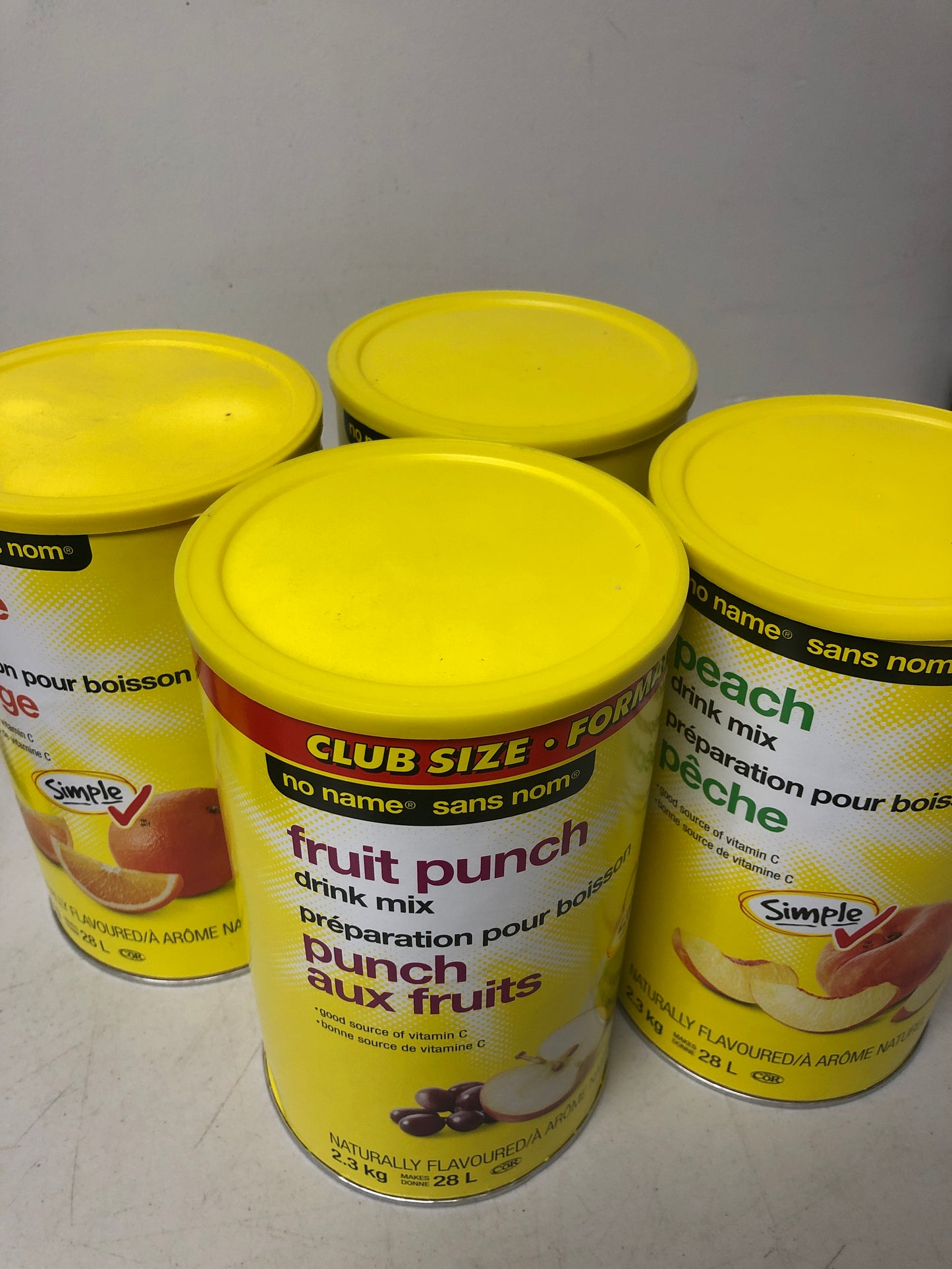 Drink mix, 2.3Kg can, makes 28 Litres
