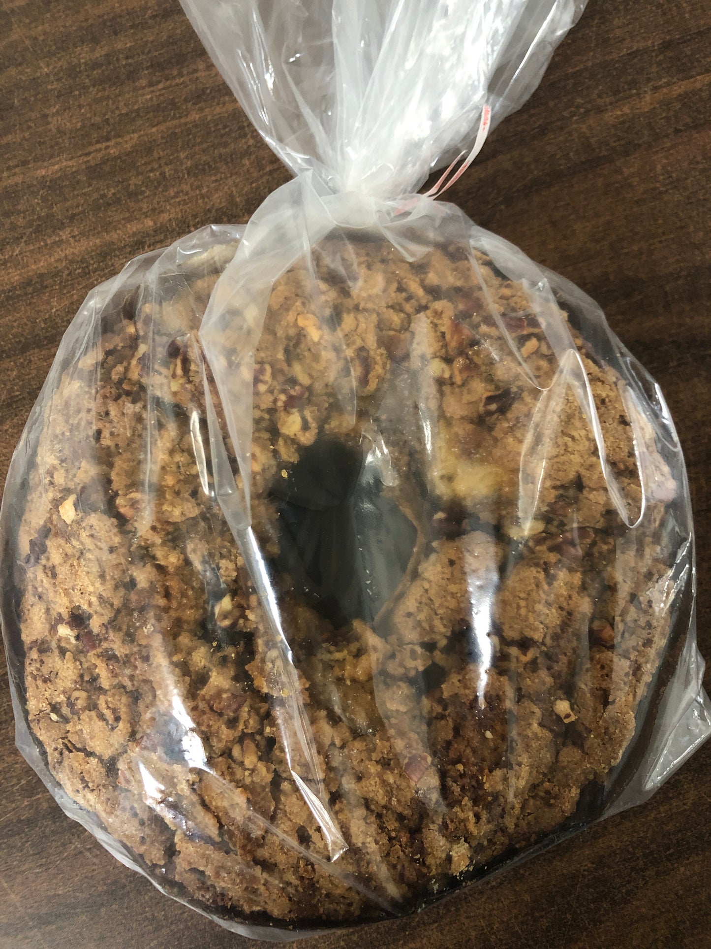 Maple pecan sweet coffee cake