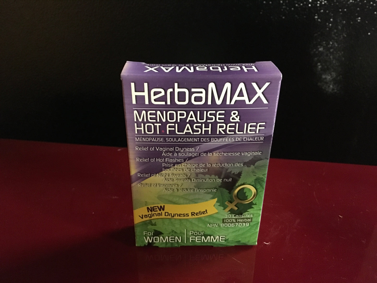 HerbaMAX, Menopause & Hot Flash Relief